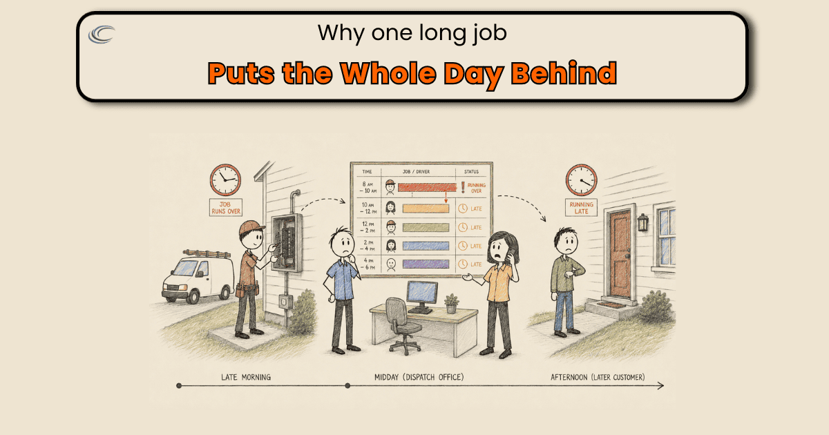 Why one long job puts the whole day behind-blog